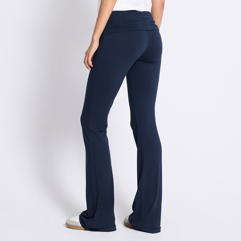 Folded yoga pants "Noelle"